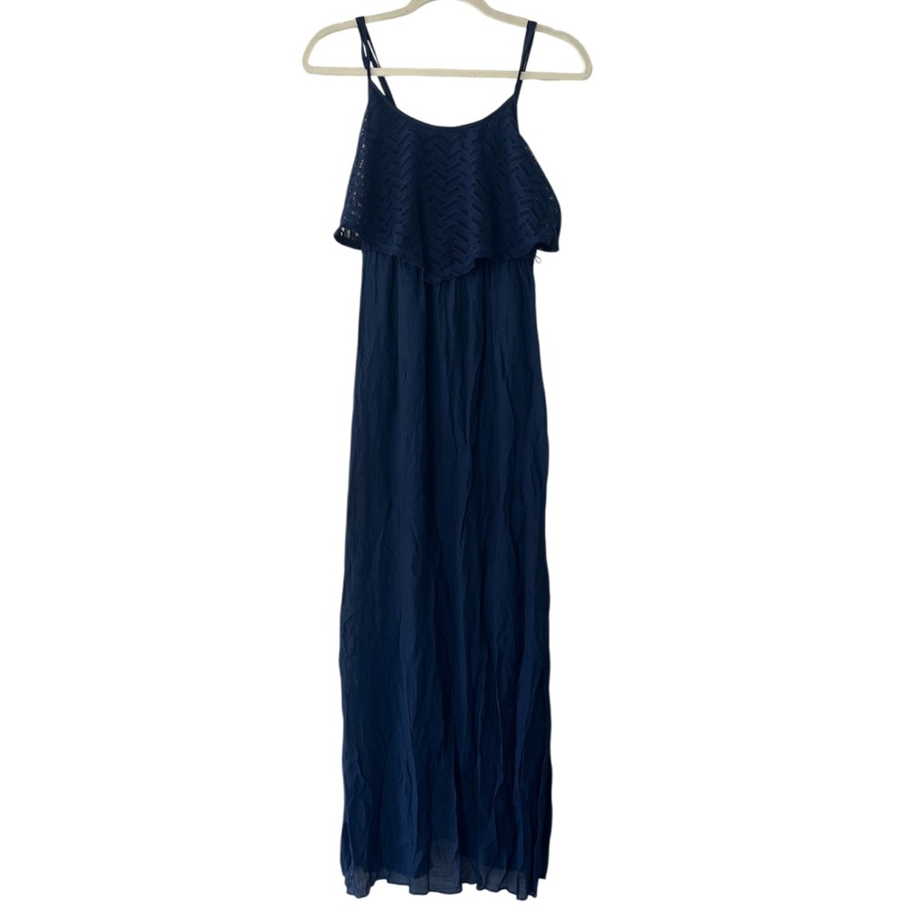 Trixxi Navy Blue Maxi Dress